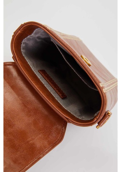 Taba Dikdörtgen Formlu Dikişli El Çantası modelleri