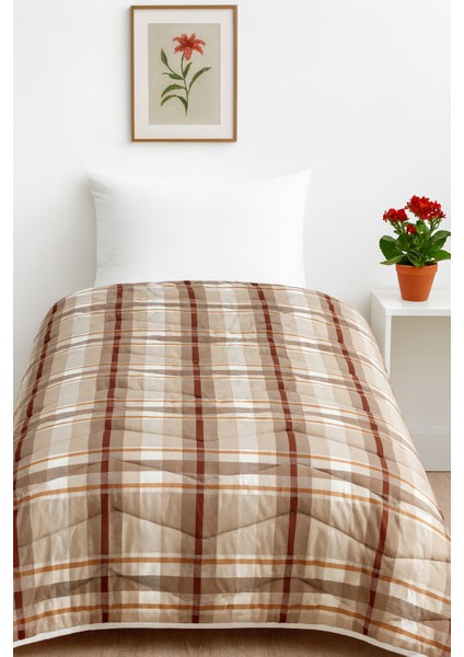 Tek Kişilik Desenli Yorgan 155 x 215