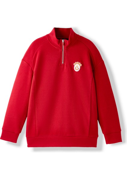 Galatasaray Çocuk Yarım Zip Hoodie C252074