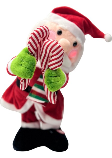 Neşeli Noel Baba Figürü, Sevdiklerinizle Paylaşın, Sıcaklık ve Mutluluk Getirsin