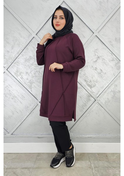 Kadın Nervür Dikim Tesettür Tunik modelleri