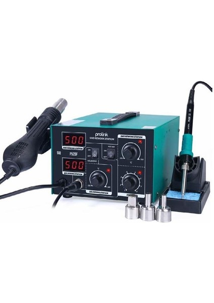 P-52 Bf Sıcak Hava Üflemeli Dijital Havya Istasyonu Max 740W (852D+BF)