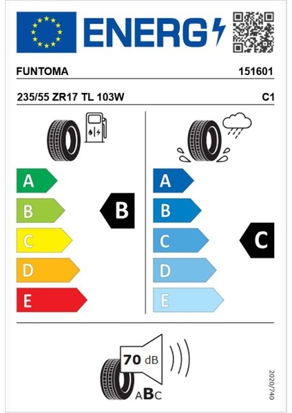 235/55 ZR17 Tl 103W Reınf. Roadfun Sport Oto Yaz Lastiği (Üretim TARIHI:2025) fiyatları