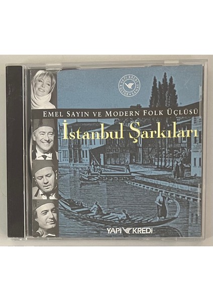 Emel Sayın ve Modern Folk Üçlüsü Istanbul Şarkıları CD (Orijnal Dönem Baskı Cd)