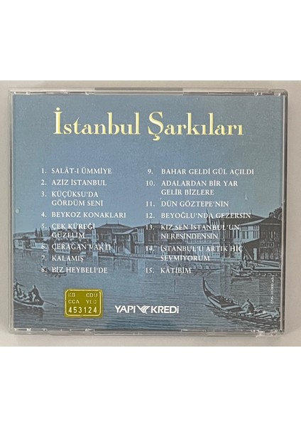 Emel Sayın ve Modern Folk Üçlüsü Istanbul Şarkıları CD (Orijnal Dönem Baskı Cd) fiyatları