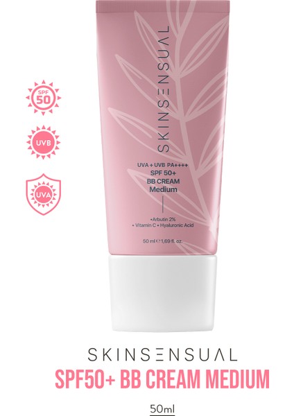 Bb Krem Medium | 50 Spf Uva/Uvb Pa++++ Aydınlık Ve Canlılık