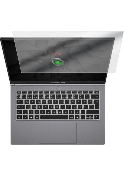 Monster Semruk S8 V1.1.1 18 inç Mat Ekran Koruyucu 9H Nano modelleri