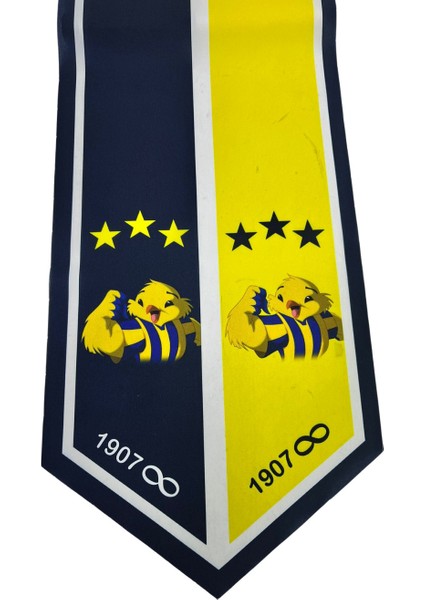 Taraftar 1907 Kanarya Estascarf Kravat / Fular 85 x 23CM modelleri