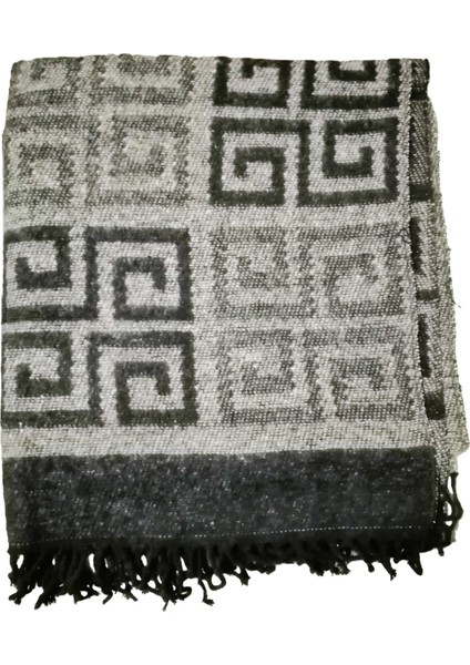 Kadın Geniş Omuz Şal Saçaklı 74*165 cm Standart