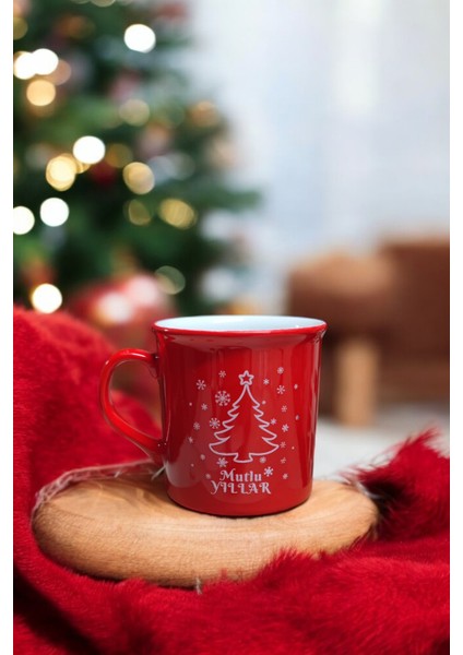 Neşeli Noel Kahve Kupa ve Fener Hediye Seti, Kutulu Yılbaşı Süsleri fırsatları