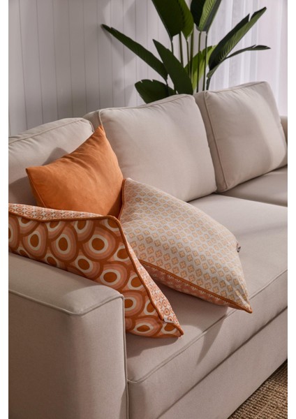 Retroloop 3'lü Kırlent Kılıf Seti fırsatları