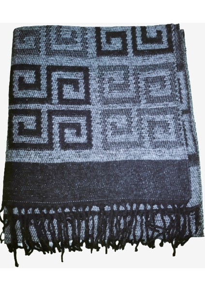 Kadın Geniş Omuz Şal Saçaklı 74*165 cm Standart