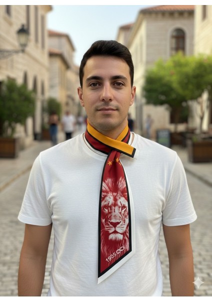 Taraftar Aslan 1905 Aslan Estascarf Kravat / Fular 85 x 23CM