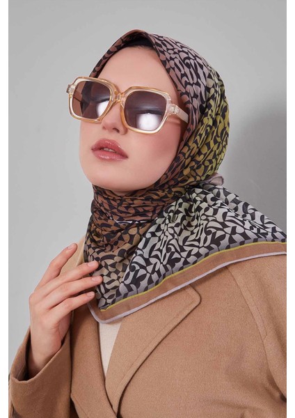 Hardal Renk Geçişli Desen Soft Eşarp fiyatları