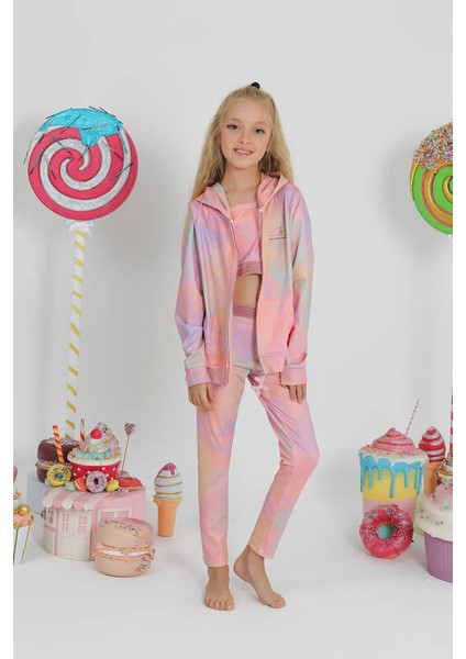 Kız Çocuk Tutya Gym Uzun Tayt