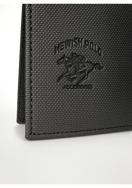 Rfid Özellikli Patlı Mekanizmalı Cüzdan Kartlık -Dokulu Suni Deri