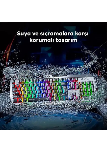 Yetkinphone Inphic K2 USB Kablolu Oyun Klavyesi 104-KEY Sessiz Oyun Klavyesi Bilgisayar Laptop Için Cep Telefonu Yerleştirme Alanı fırsatları