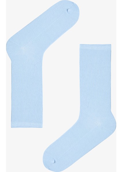 5 Çift Pamuklu Ribli Renkli Soket Çorap fırsatları