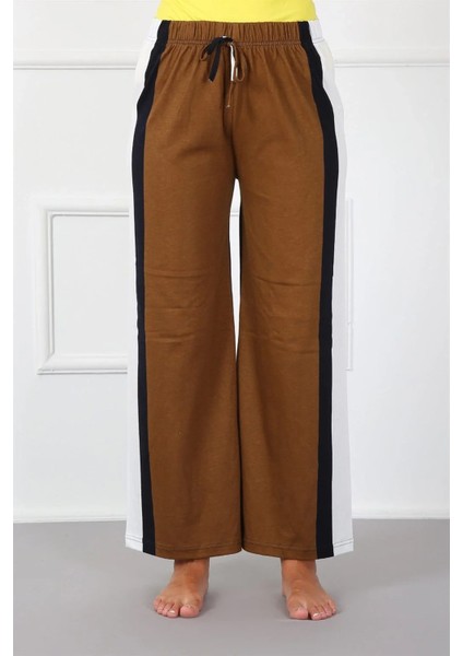 Bayan Penye Bol Paça Pantolon Sütlü Kahve fiyatları