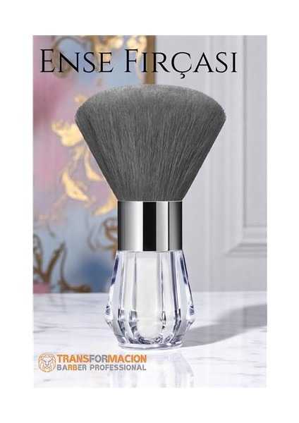 Hsnet Berber Ense Fırçası Saç Temizleme Fırçası - Berber Temizlik Fırçası- Kuaför Berber