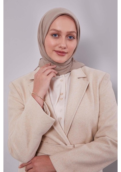 K.bej Pamuklu Cazz Kare Eşarp fiyatları