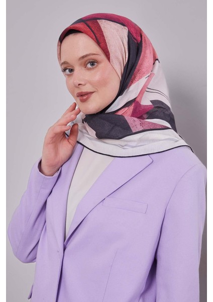 Ekru Soyut Desen Pamuk Eşarp fiyatları