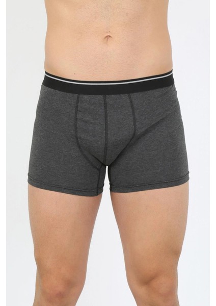 Erkek Pamuk Likralı Boxer Antrasit fiyatları