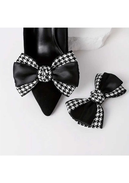 1çift Ayakkabı Tokası -Çanta Charms - Çıkarılabilir Klipsli Fiyonk Aplik (BC-1163 ) fiyatları