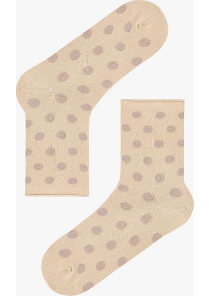 Kahve Bej Relax Dotted 5li Soket Çorap fiyatları