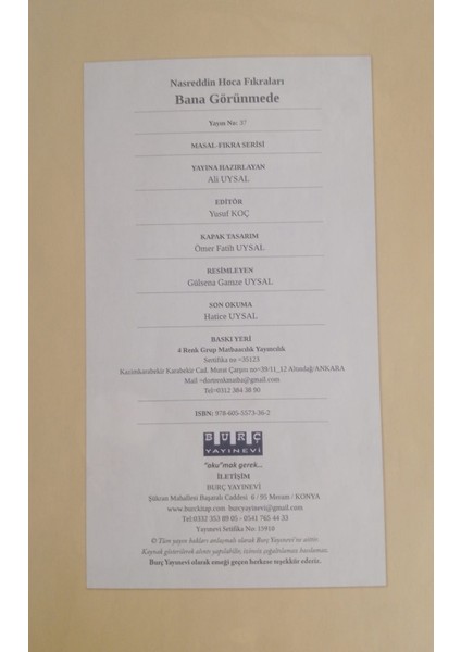 Nasreddin Hoca Fıkraları - Bana Görünmede modelleri