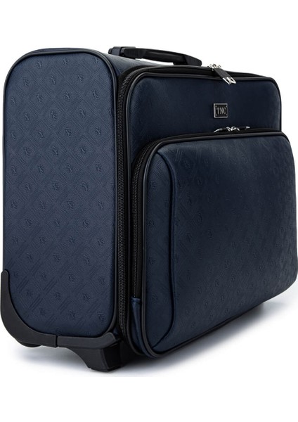 Unisex Suni Deri Lacivert Valiz 971 56 Kabın Pılot Valız Lacı Mng fiyatları