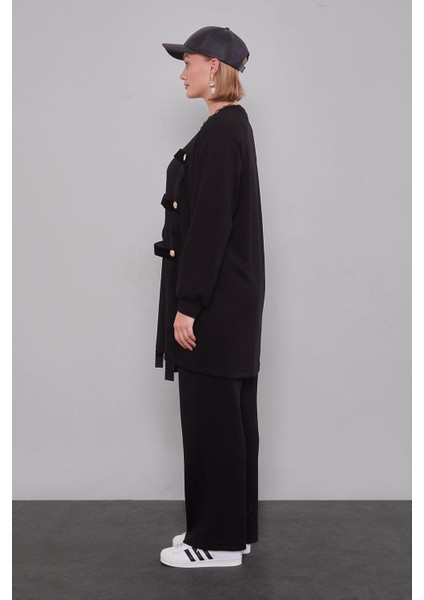 Siyah Kare Görünümlü Ikili Takım fırsatları