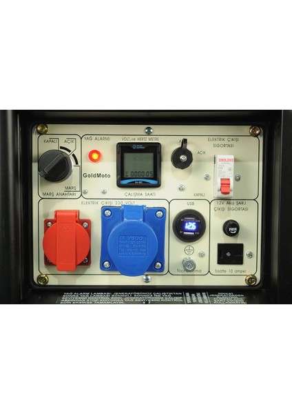 9 Kva Monofaze Dizel Jeneratör Portatif Tekerlekli Taşınabilir fırsatları