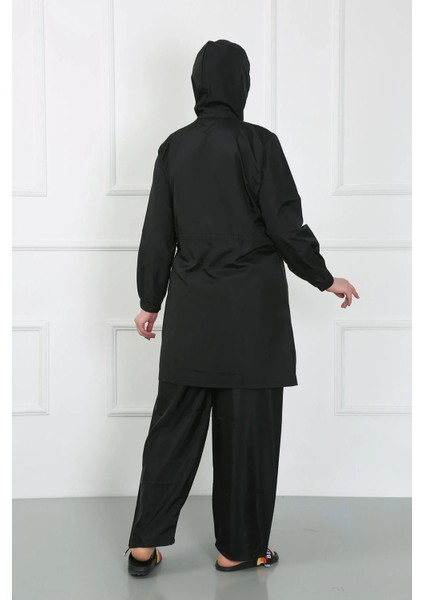 Büyük Beden Tesettür Mayo Siyah fırsatları