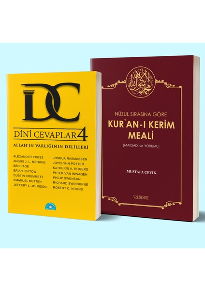 Dini Cevaplar 4 - Nüzul Sırasına Göre Kur’an-I Kerim Meali/mustafa Çevik