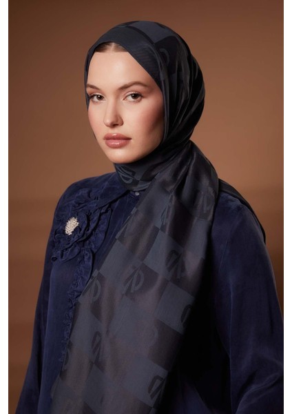 Antrasit Kare Lvd Baskılı Naia Jakar Şal fiyatları