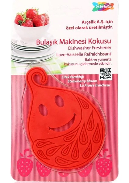 Sees Bulaşık Makinası Koku Giderici 5'li Çilek Ferahlığı fiyatları