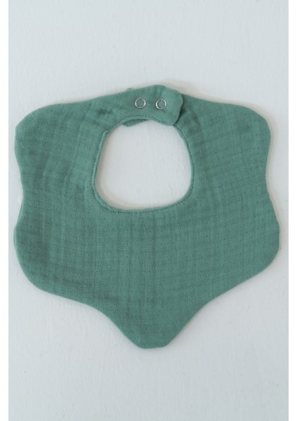 Pamuk 8 Katlı Multi Müslin Çiçek Model Bebek Salya ve Mama Önlüğü, Fular, Yakalık