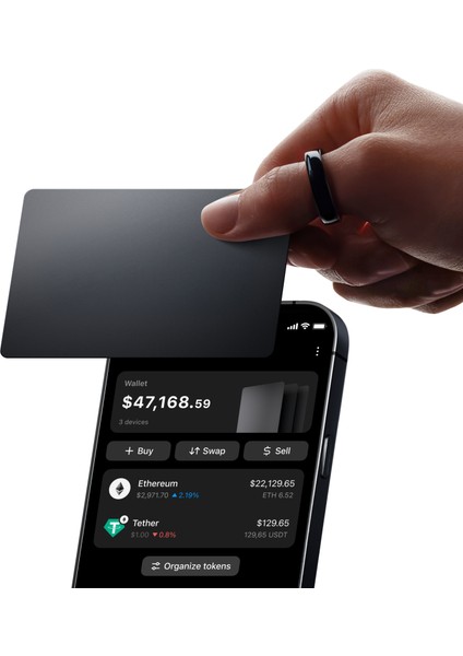 Stealth Edition Kripto Para Cüzdanı (Nfc-Soğuk Cüzdan)(3'lü Paket) fırsatları