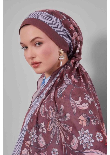 Kiremit Lale Desen Sport Şal fiyatları