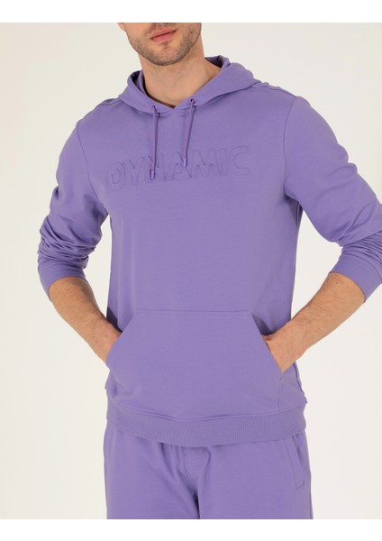 Erkek Lila Sweatshirt 50262651-VR034