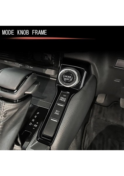 Araba Merkezi Konsol Modeli Toyota Prado LC250 2024 Rhd Parlak Siyah Için Sürücü Modeli Düğmesi Trim Çerçevesi Sıkıştırma (Yurt Dışından) modelleri