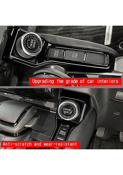 Araba Merkezi Konsol Modeli Toyota Prado LC250 2024 Rhd Parlak Siyah Için Sürücü Modeli Düğmesi Trim Çerçevesi Sıkıştırma (Yurt Dışından) fırsatları