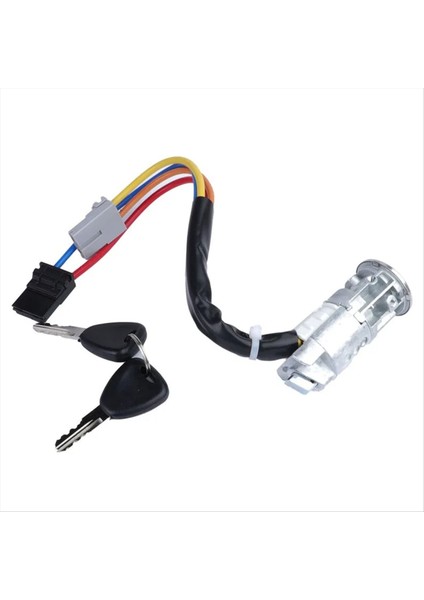 Araba 7701470736 77014-70736 Ateşleme Kilit Silindiri ve Renault Kangoo Için Anahtar Anahtarı (Yurt Dışından)