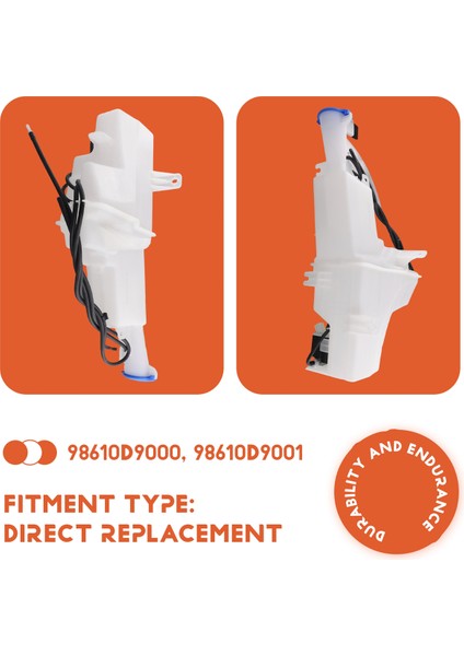 Motorlu Araba Silecek Yıkayıcı Ön Cam Rezervuarı 98610-D9001 Kıa Sportage 2017-2019&#39 A Uyuyor (Yurt Dışından) indirimleri