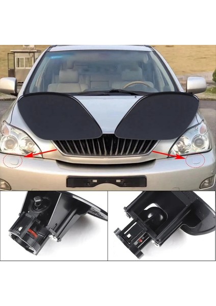 Araba Far Yıkayıcı Nozul Kapak Lexus RX330 RX350 85382-48010 85381-48040 Için Far Temizleme Kapağı (Yurt Dışından) modelleri