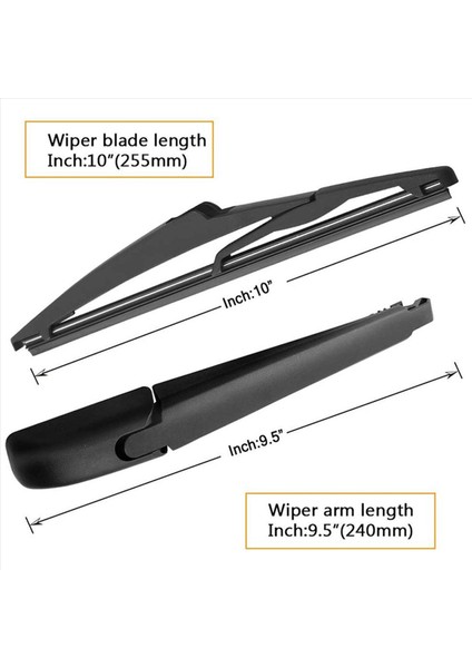 Toyota Için 20X Rav4 2013-2017 Arka Silecek Kol Bıçağı Seti 85242-42040 Fabrika Değiştirme Aksesuarları Parçaları (Yurt Dışından) fırsatları