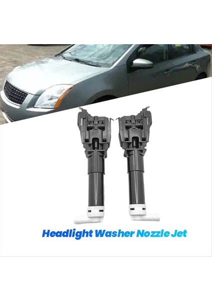 1paır Ön Far Yıkayıcı Nozul Jet 28642-E-E-70A 28641-E-E-E-E-70A Nissan Sentra 2006-2009 Far Püskürtücü Jet Assy (Yurt Dışından) fiyatları