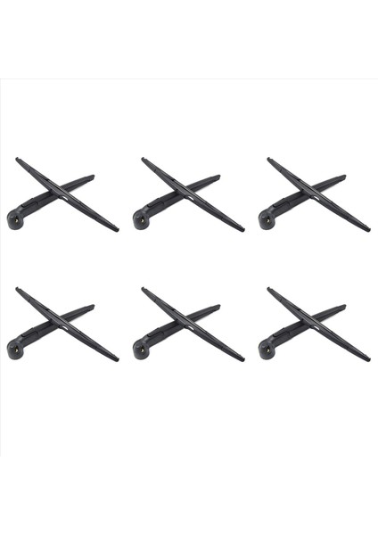 6x Arka Silecek Kol Bıçağı Düzeneği - Jeep Wrangler Için Jk 2007-2016 (Yurt Dışından)