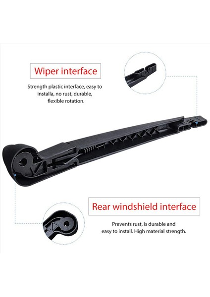 6x Arka Silecek Kol Bıçağı Düzeneği - Jeep Wrangler Için Jk 2007-2016 (Yurt Dışından) modelleri